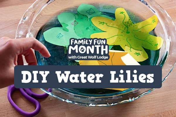 diy water lilies